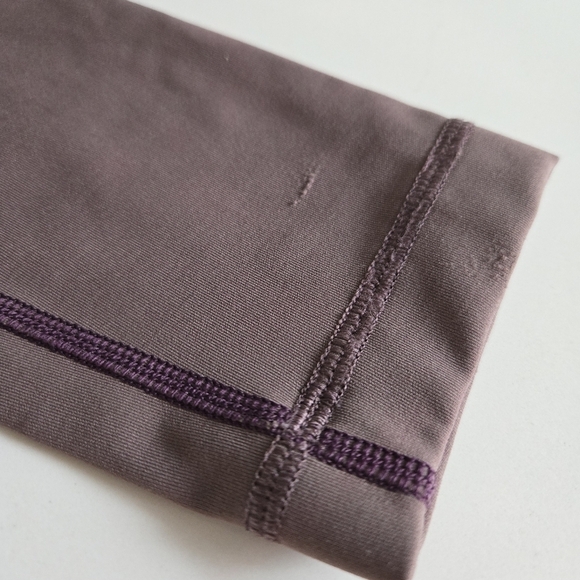 Lululemon Wunder Under Pant Hi-Rise Ombre Black Cherry Purple Burgundy Size 6 - Picture 8 of 8